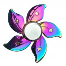 Relieves Stress Rainbow Floral Star EDC Spinners Finger Gyro Hand Adult Children