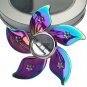 Relieves Stress Rainbow Floral Star EDC Spinners Finger Gyro Hand Adult Children