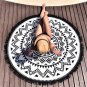 Beach Towel Round Printed Large Tassel Bath Towel Sun Block Shawl Yoga Mat