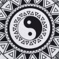 Beach Towel Round Printed Tai Ji Large Tassel Bath Towel Sun Block Shawl Yoga Mat