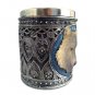 Wolf Drinking Mug Double Wall Stainless Steel 3D Skull Mugs Coffee Cup Mug
