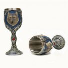 Creative Horror Skull 3D Goblet Resin Stainless Steel Wine Cup For Halloween