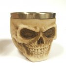 3D Creative Skull Mug Double Wall Stainless Steel Tea Milk Bottle Coffee Mug