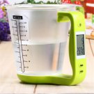Digital Cup Scale Electronic Measuring Household Scales LCD Display Measuring Cup
