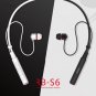 RB-S6 Sports Neckband Bluetooth Headset Wireless Stereo Earphone Black  Best Gigt