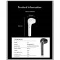 HBQ I7 Mini Bluetooth 4.1 Earphone Wireless Headphone Noise Reduction