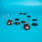 10 LED Metallic Bronze Iron Owl String Lights Christmas Festival Decor Gifts