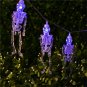 Creative 10 LED Colorful Halloween Skeleton Man String Lights