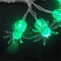 10 LED Colorful Spider String Lights Halloween Decor Gifts Fairy Lights
