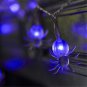 10 LED Colorful Spider String Lights Halloween Decor Gifts Fairy Lights