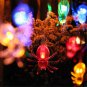 10 LED Colorful Spider String Lights Halloween Decor Gifts Fairy Lights
