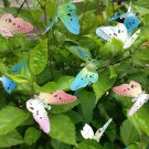 12 Led Solar Powered Butterfly Fiber Optic Fairy String