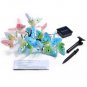 12 Led Solar Powered Butterfly Fiber Optic Fairy String