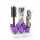 Effect Makeup Organizer Multifunctional Silicone Desktop Cosmetics Storage Box  Purple