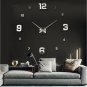 3d Home Decoration Wall Clock Big Mirror Modern Design DIY Wall Stickers