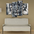 Frameless Huge Wall Art Oil Painting On Canvas Tiger Face Home Decor