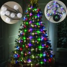Christmas Tree 64 Lights Decor Hanging Tree LED Multi-Colored Stackable Lights--US Plug