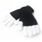 LED Light Up Flashing Finger Gloves 7 Mode Halloween Christmas Gifts
