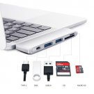 5 In 1 Type-C USB 3.0 Hub For MacBook 12-Inch With USB -C Charging Port  Silver