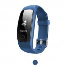 Smart Watch ID107 Plus Heart Rate Bracelet Monitor For Android IOS Best Gift (Blue)