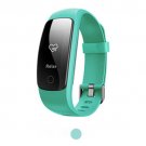 Smart Watch ID107 Plus Heart Rate Bracelet Monitor For Android IOS Best Gift (Green)