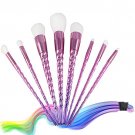 Makeup Brush Set Professional Unicorn Synthetic Cosmetic Makeup Brush Kit 8 Pcs