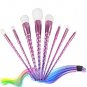 Makeup Brush Set Professional Unicorn Synthetic Cosmetic Makeup Brush Kit 8 Pcs