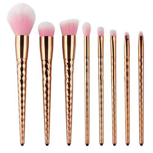 Makeup Brush Set Professional Unicorn Synthetic Cosmetic Makeup Brush Kit 8 Pcs