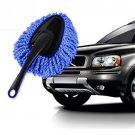 Car Duster Wax Mops Microfiber Mini Wax Brush Dust Removal Cleaning Brush Blue