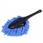 Car Duster Wax Mops Microfiber Mini Wax Brush Dust Removal Cleaning Brush Blue