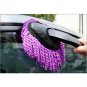 Car Duster Wax Mops Microfiber Mini Wax Brush Dust Removal Cleaning Brush Purple