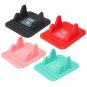 Fairy Mini Multifunction Soft Silicone Desktop Stand Anti Slip Mat Holder Blue