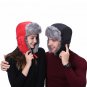 Christmas Winter MP3 Music Bluetooth Hat Hunting Russian Hats Caps With Facemask  Black