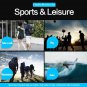 Fashion Men's Smart Watch Bluetooth Digital Sports Wrist Watch Waterproof Black