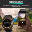 Fashion Men's Smart Watch Bluetooth Digital Sports Wrist Watch Waterproof Gold