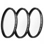 3pcs/Lot Star Filter Filter Lens ZOMEI +4 Points + 6 Points + 8 Points Canon  67mm