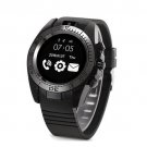 SW007 Bluetooth Smart Watch With Camera Pedometer for Android IOS Phone Black