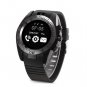 SW007 Bluetooth Smart Watch With Camera Pedometer for Android IOS Phone Black