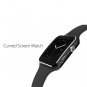 X6 Curved Screen Stylish GSM Smart Watch FM Bluetooth Phone Black