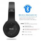 P47 Headband Foldable Stereo Bluetooth Headphones Wireless Headset Casque Audio  Black