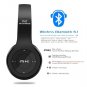 P47 Headband Foldable Stereo Bluetooth Headphones Wireless Headset Casque Audio Black