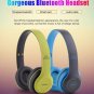 P47 Headband Foldable Stereo Bluetooth Headphones Wireless Headset Casque Audio  Green