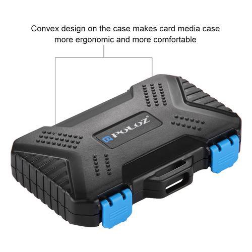 27-in-1 Waterproof Memory Card Holder Case SD MicroSD CF TF SIM Storage Box