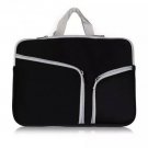 Notebook Laptop Sleeve Case Bag Handbag For MacBook Air/Pro 15" Black