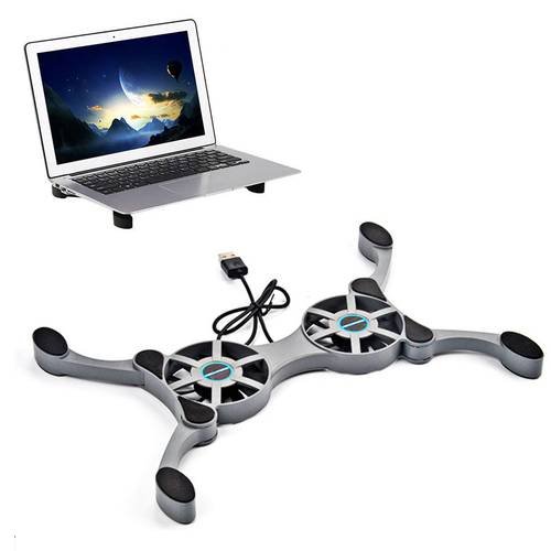 USB Mini Octopus Laptop Fan Cooler Cooling Pad Folding Coller Fan