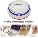 Automatic USB Rechargeable Smart Robot Vacuum Floor Cleaner Sweeping Suction  White