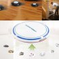 Automatic USB Rechargeable Smart Robot Vacuum Floor Cleaner Sweeping Suction  White