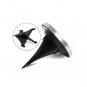 4Packs 8LED Solar Power Disk Lights Under Ground Lawn Lamp Outdoor Garden