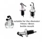 Olive Oil Sprayer Liquor Dispenser Wine Pourers Flip Top Beer Bottle Cap Stopper