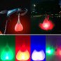 Silicone Bike Bicycle Back Rear Tail Cycling LED Light Heart Ball Egg Lamp Red